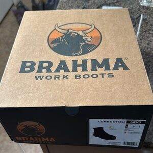 Brahma Men's Work Boots - Black